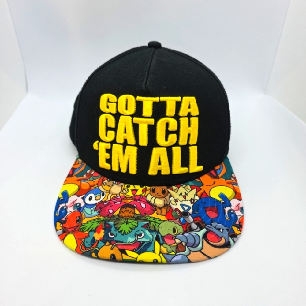 Pokemon Gotta Catch Em All Snapback Hat Cap For Kids NWOT